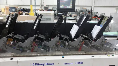 PITNEY BOWES FlowMaster 12000 Inserters Mailing and Inserting Equipment | Machinery Solutions Group, Inc. (13)
