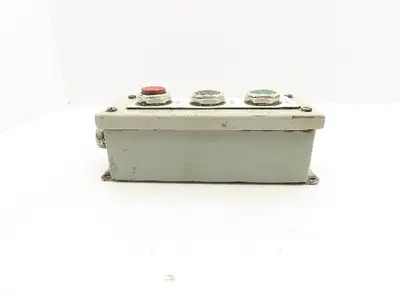 SCE E-69392 Electrical Pushbutton Enclosure Forward/Reverse/Stop AB Buttons