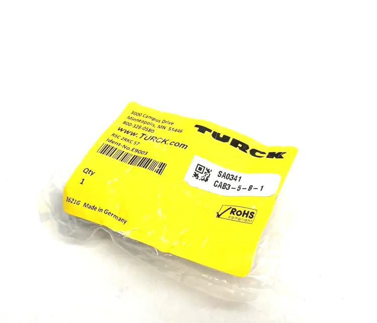 New | in-Stock Turck Eurofast, DeviceNet™ Cable Connector Tee, M12, E9003 Connector Accessories Michigan US | Maverick Industrial Sales #1402118