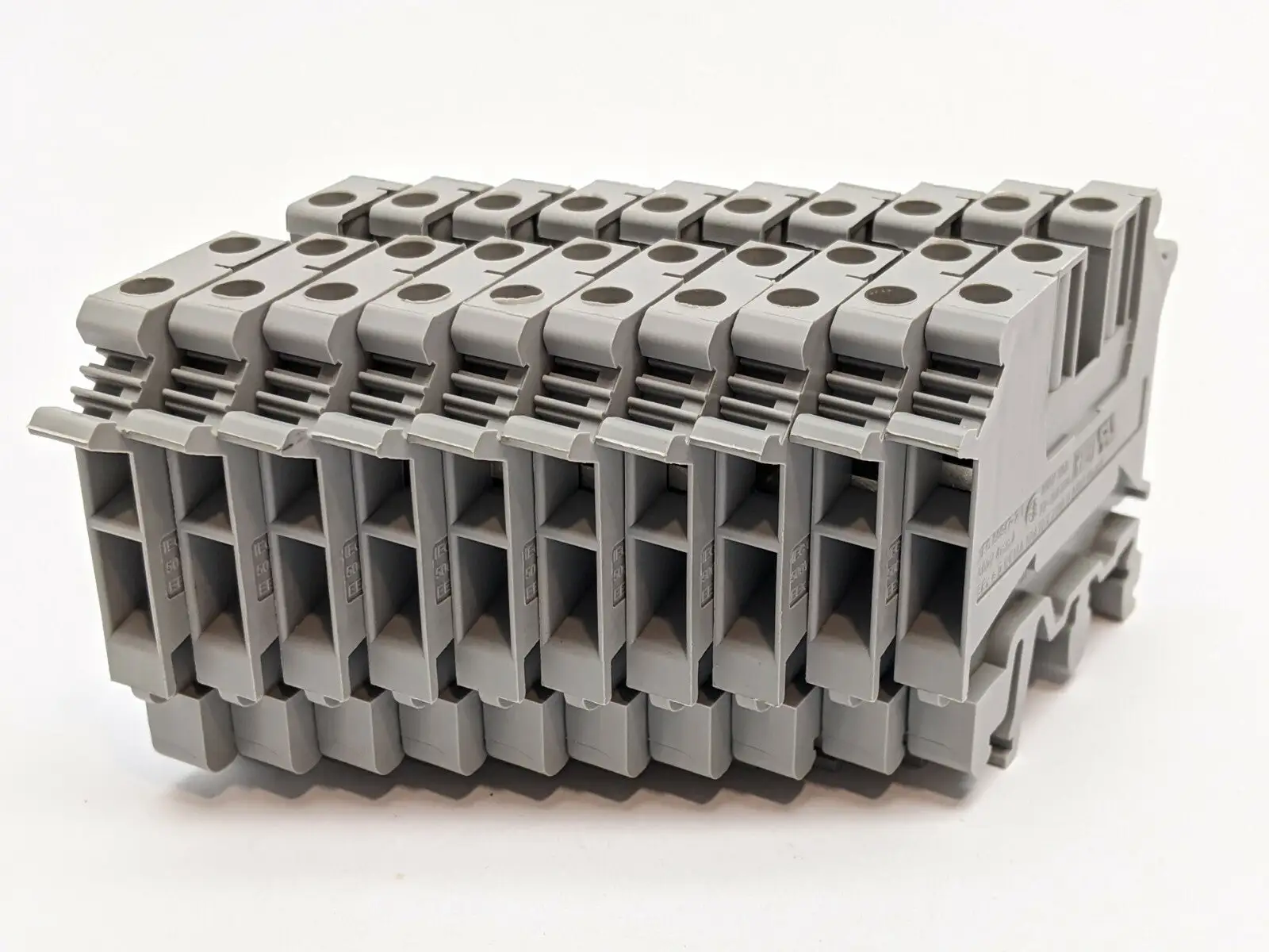 UK5-Twin,1923021 | Phoenix Contact UK5-TWIN Feed-Through Terminal Block 1923021 LOT OF 10 - Used