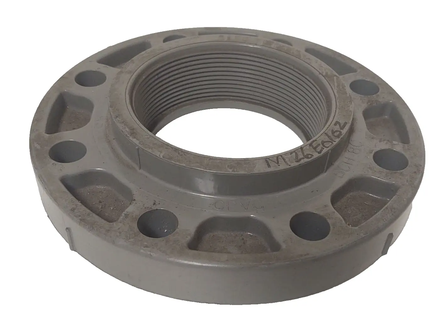 🔥 NOS 4" Spigot Flange Sch 80 CPVC 8 Hole