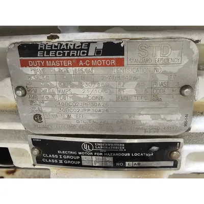 Used 7.5HP Intervac Industrial Vacuum Pump Package