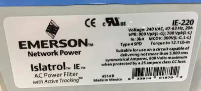 USED ISLATROL ISLATROL ELITE IE-220