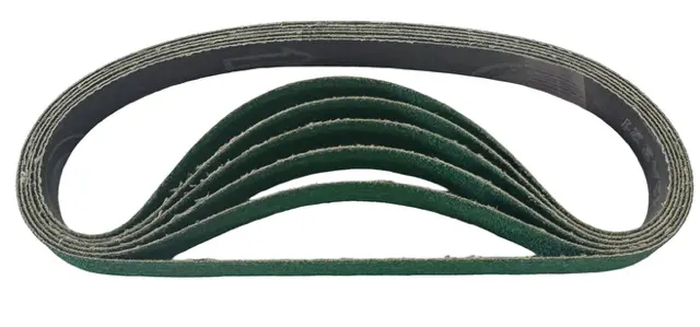 Hermes 3/4" x 20-1/2" Sanding Belts 60 Grit Zirconia Alumina 5 Pack