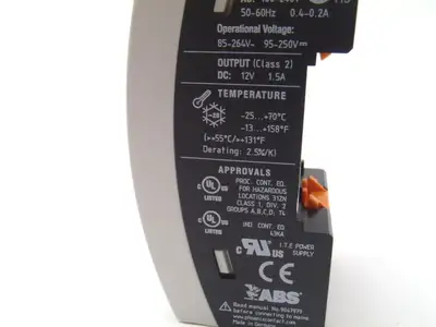 New | in-Stock PHOENIX CONTACT POWER SUPPLY 100-240VAC 12VDC AC/DC Power Supplies | Maverick Industrial Sales #1108982