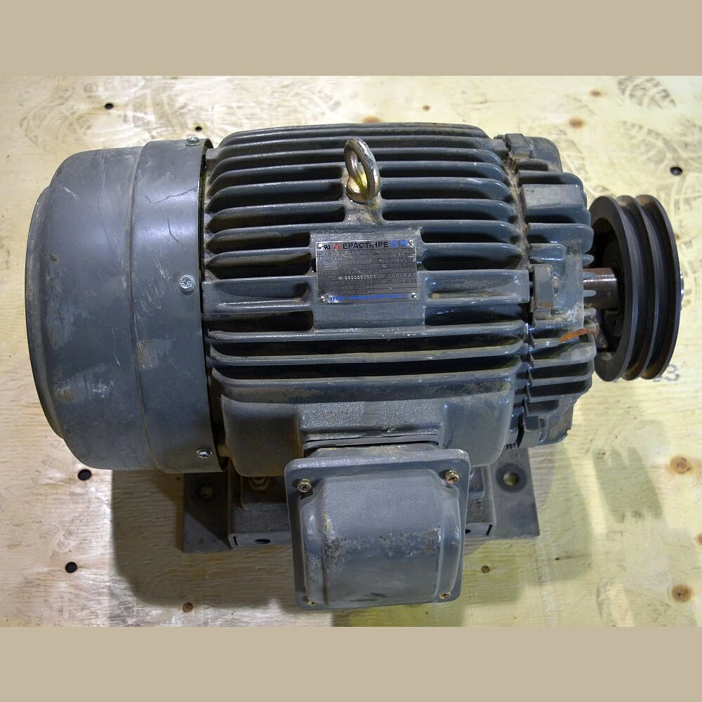 Teco Westinghouse HPE 15 HP Motor