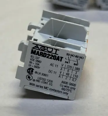 New | in-Stock AGUT MARD220AT Contact Blocks Ohio US | Surplus Asset Holdings #1236235