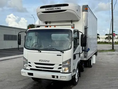 Used 2018 ISUZU NPR XD Reefer Trucks Florida US | Truck and Van Outlet #1509182