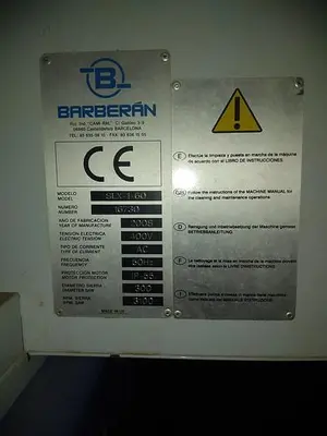 USED BARBERAN PL-32