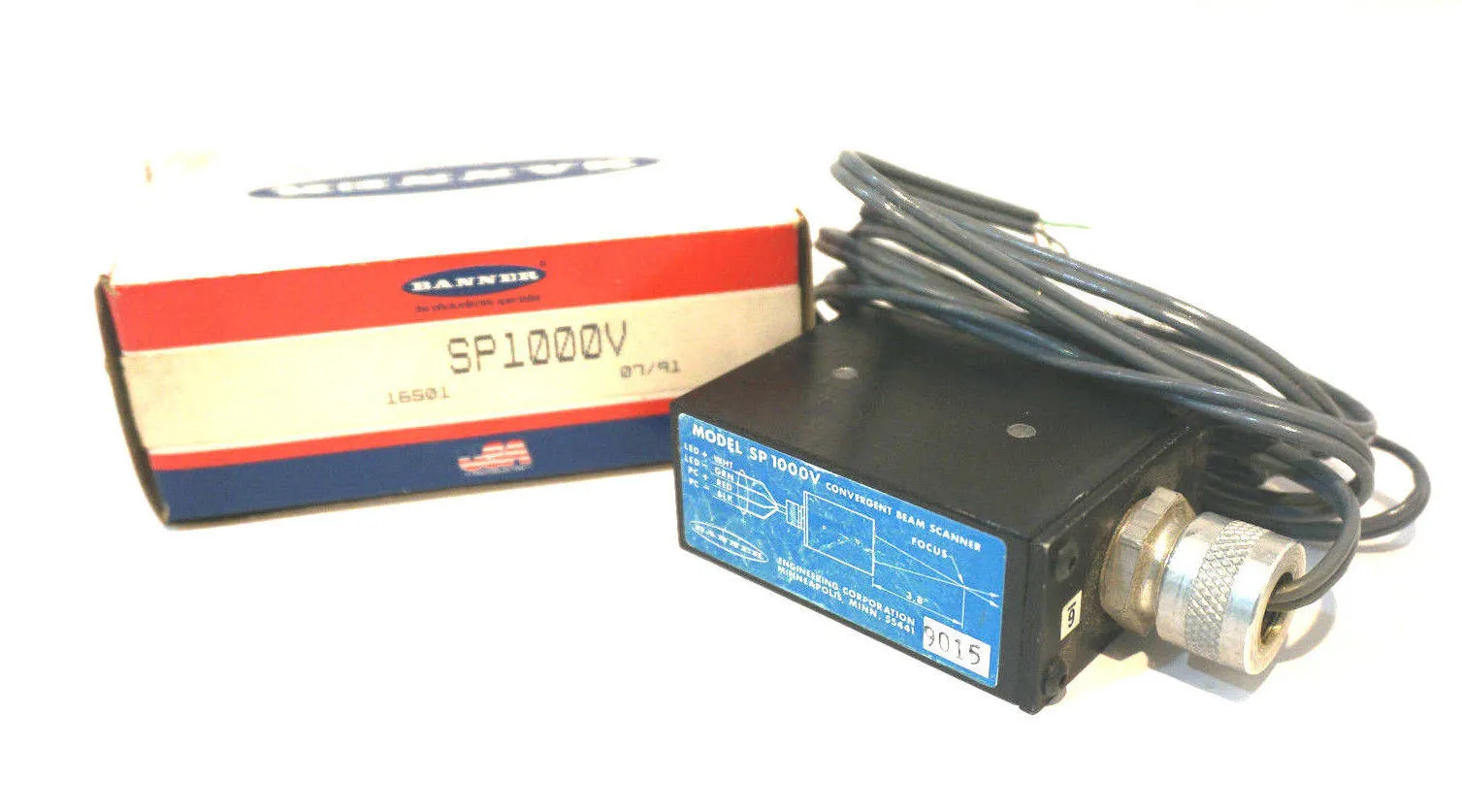 NEW BANNER ENGINEERING SP1000V BEAM SCANNER