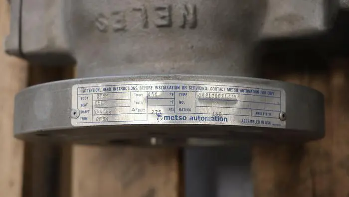 Used Neles Jamesbury OR21CA03AJJD Valves/Fittings Minnesota US | Peak Machinery, Inc. #285116