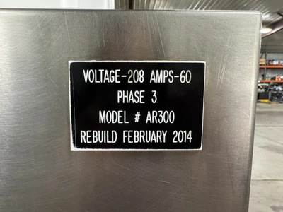 USED 2014 EMPIRE BAKERY EQUIPMENT AR300