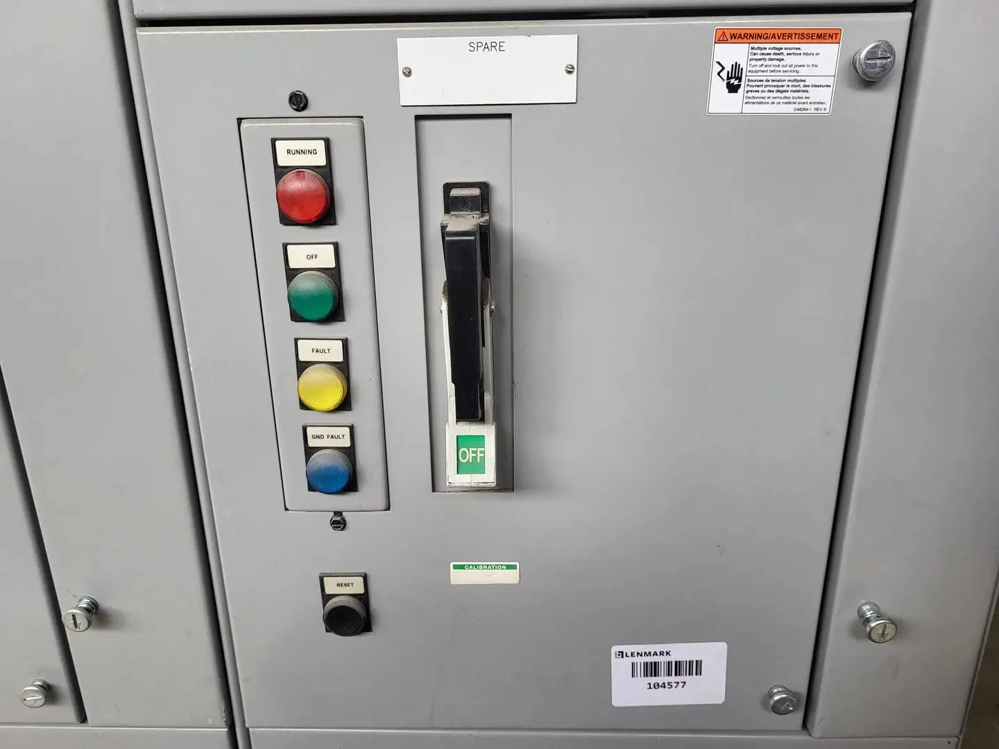 Full Voltage Non-Reversing MCC Bucket Size 1