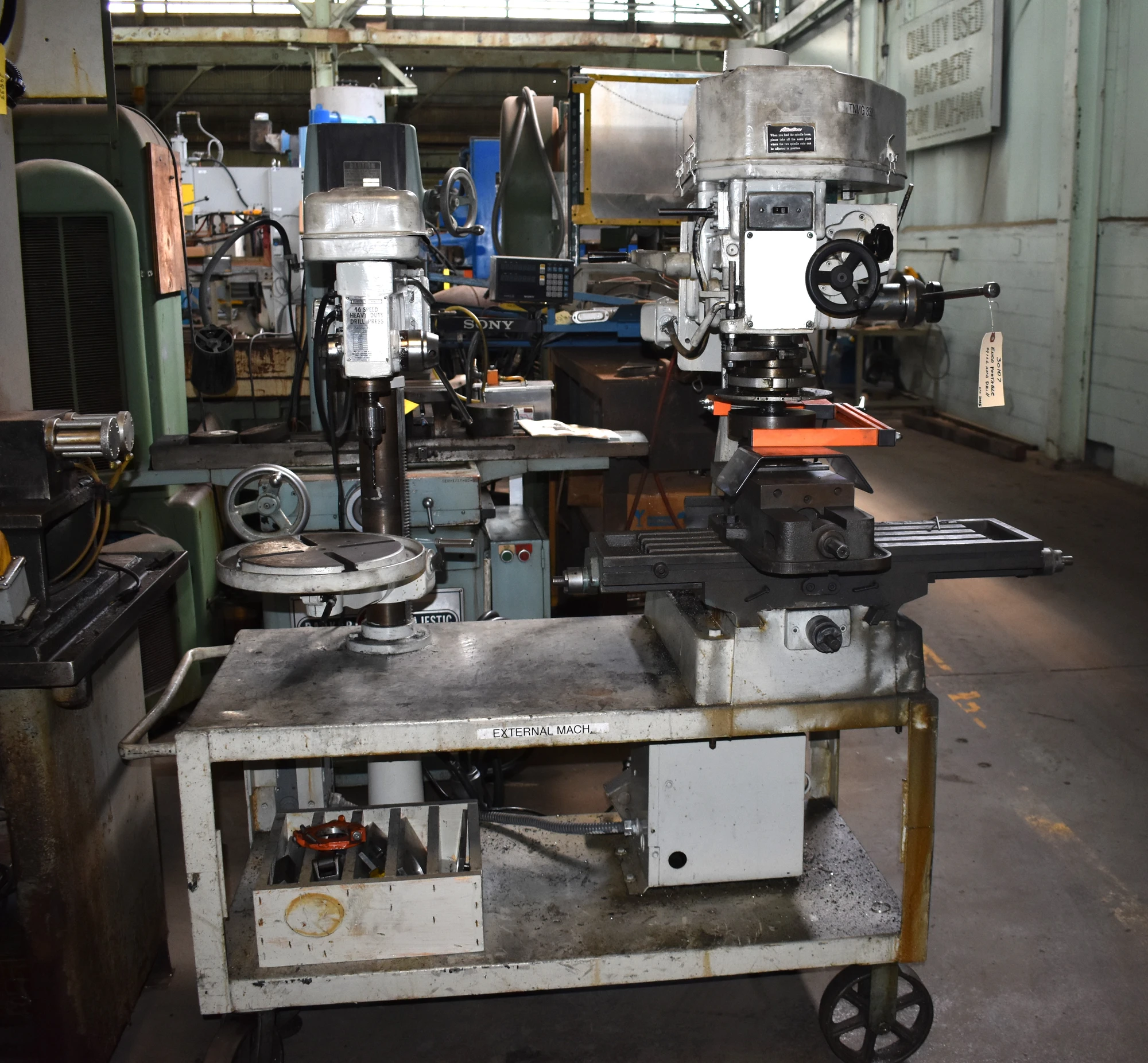 USED ENCO & CENTRAL MACHINERY 91007  1058C