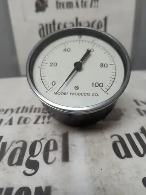 New | in-Stock MOORE 0-100PSI Universal Pressure Meters Ohio US | Surplus Asset Holdings #1240852