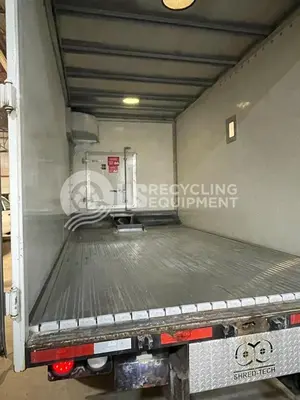 USED SHRED-TECH 25GT SHREDDER WITH CART TIPPER