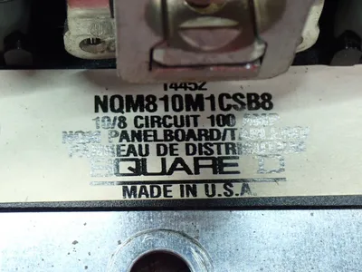 Used SQUARE D NQM810M1CSB8 Electrical Panels Ohio US | HGR 24 #884238