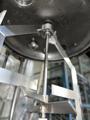 200L S/S JKTD Contra Rotational Cream Homogenizer Reactor