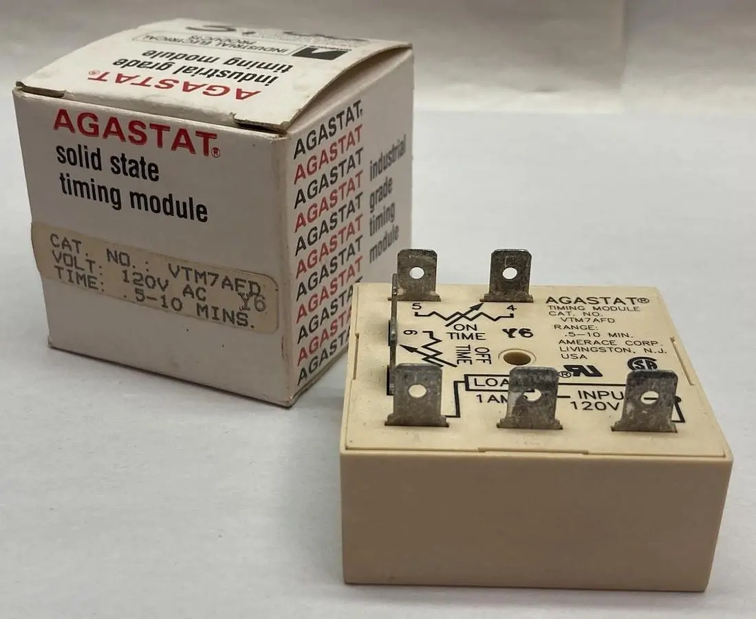 New | in-Stock AGASTAT VTM3AFD Miscellaneous Equipment (Electrical & Power) | Surplus Asset Holdings #1200480