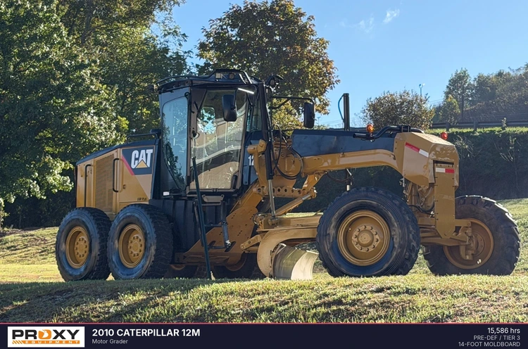 Used 2010 CATERPILLAR 12M Motor Graders Virginia US | Proxy Equipment #1567997