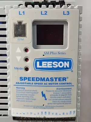 Leeson Speedmaster 174447 Adjustable Speed AC Motor Control (BIN454)
