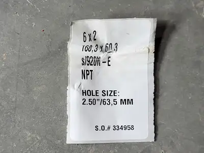 6" Mechanical T Bolted Branch Outlet Style 920/920N