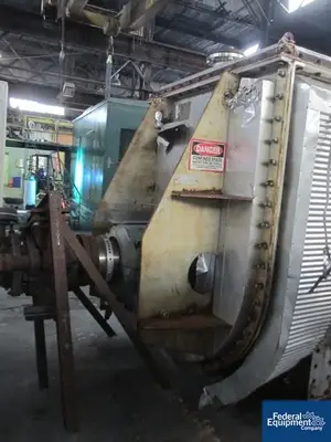 USED Hosokawa 48" x 15' Hosokawa Bepex Torus Disc Dryer, Model TDJS 48-15, S/S