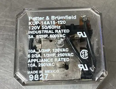 Potter & Brumfield KUP-14A15-120 120 V Relay 4E-42