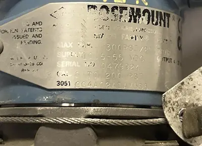 Used ROSEMOUNT 3051CG4A02A1AM5S5 Pressure Transmitters | Surplus Asset Holdings #1227128