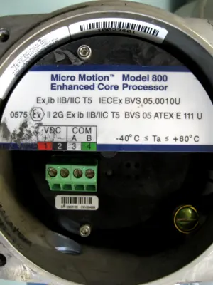 Used Micro Motion CMFS100 M339N2BMEKZX Sensors New Hampshire US | Bitter End Trading #1466047