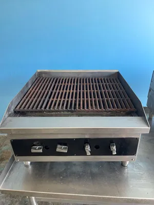 75-0195 24'' Gas Charbroiler Countertop