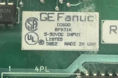 New | in-Stock GE FANUC IC600BF831 Industrial Controls Ohio US | Surplus Asset Holdings #1236551
