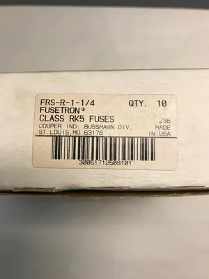 USED COOPER BUSSMANN FRS-R-1-1/4