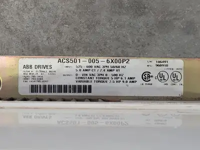 USED ABB ACS501-005-6X00P2