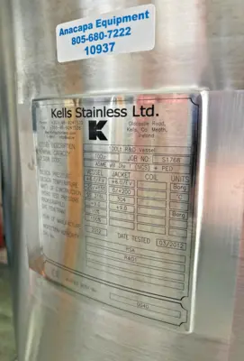 USED Kells Stainless Ltd 100Lt