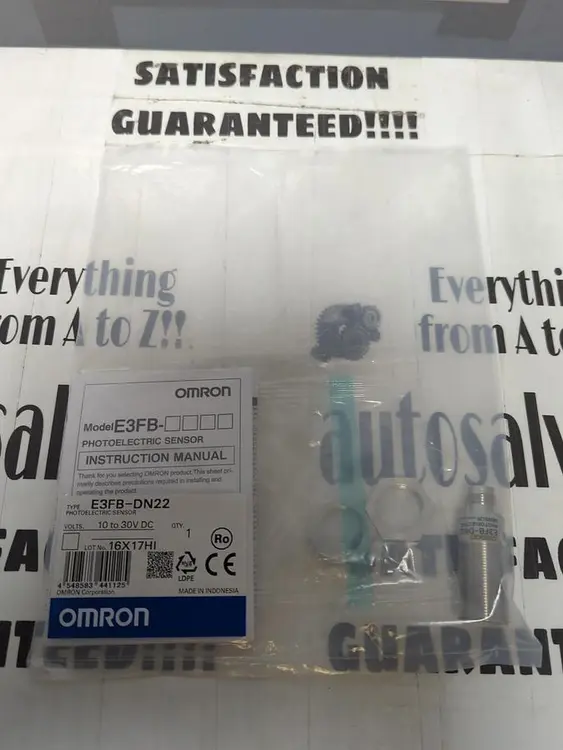 Used OMRON E3FB-DN22 Sensors | Surplus Asset Holdings #1206569