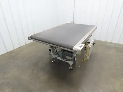Wipotec OCS HC-SL Checkweigher High Speed Belt Weigh Conveyor 50Lb 39"W x 63"L
