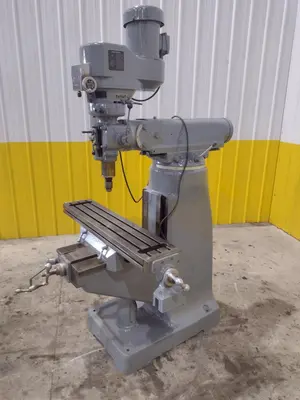 2 HP ALLIANT MODEL 100-1520 RAM TYPE VERTICAL MILL: STOCK #10353