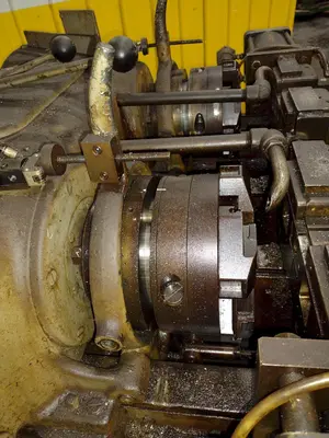 2 SPINDLE x 1.25" LANDIS THREADER / THREADING MACHINE: YOBRO #24699