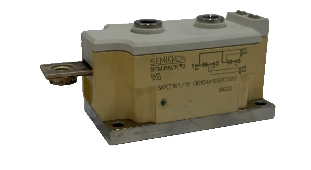 NEW SEMIKRON SKKT161/12 THYRISTOR DIODE MODULE GE104X125DC020