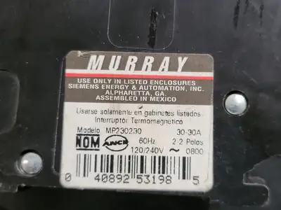 Used MURRAY MH230 Switchgears British Columbia CA | Lenmark #241230