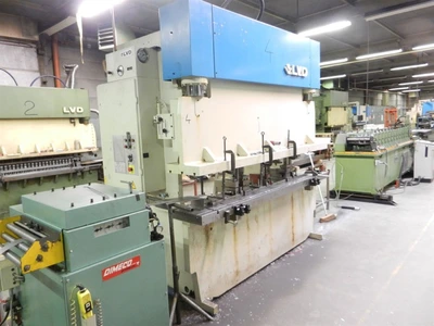 USED DIMECO DECOIL./ STRAIGHT LVD PUNCHPRESS + ROLLFORMING