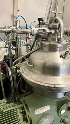 Westfalia SA 35-47-076 hermetic clarifier centrifuge, 316SS.