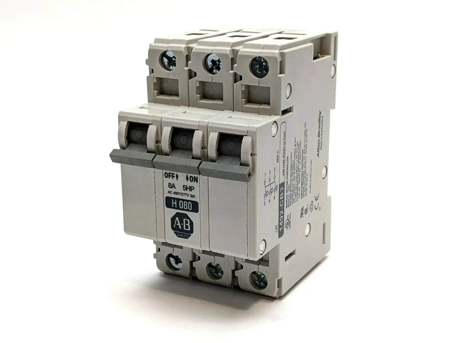 1492-CB3H080 | Allen Bradley  Manual Motor Controller - Used