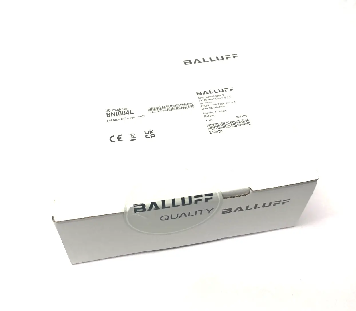 NEW BALLUFF STANDARD I/O LINK HUB