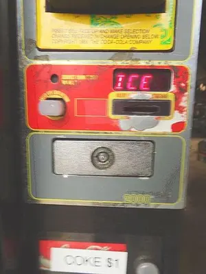 Refrig, Soda Vending Refrigerator, Coca Cola, #C742960