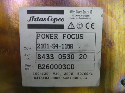 USED ATLAS COPCO 2102-S4-115R