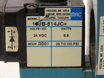 Used MAC VALVES _UNKNOWN_ Valves/Fittings Indiana US | Arrow Industrial #1367726
