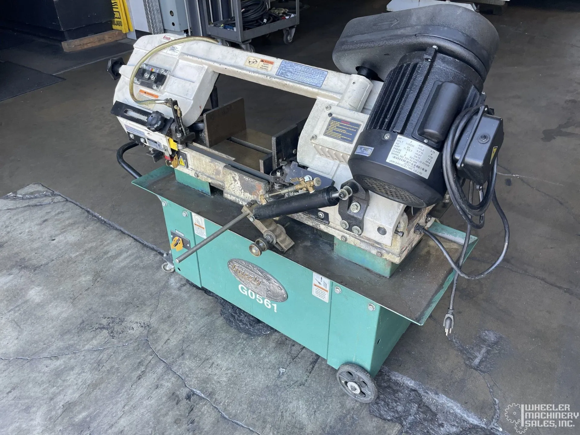 2014 GRIZZLY G0561 Horizontal Band Saw #8244 #1