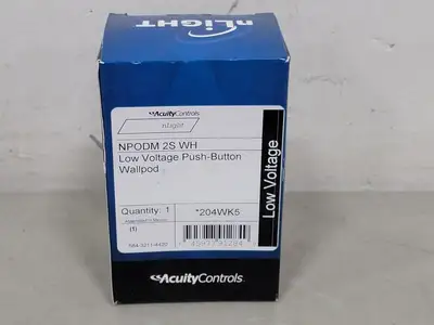NEW ACUITY CONTROLS NPODM 2S WH